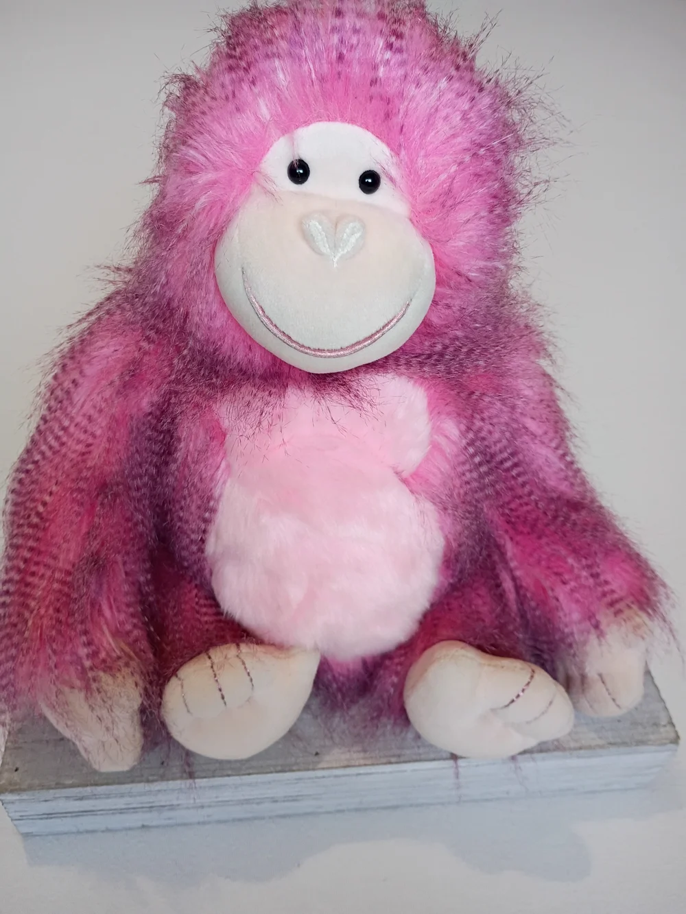 GUND Ramona Pink Gorilla Plush 11.5
